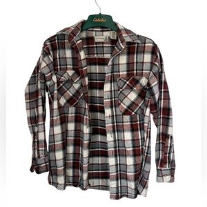 Fieldmaster Thick Flannel Cotton Button-down M